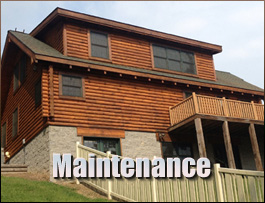  Marshall, North Carolina Log Home Maintenance